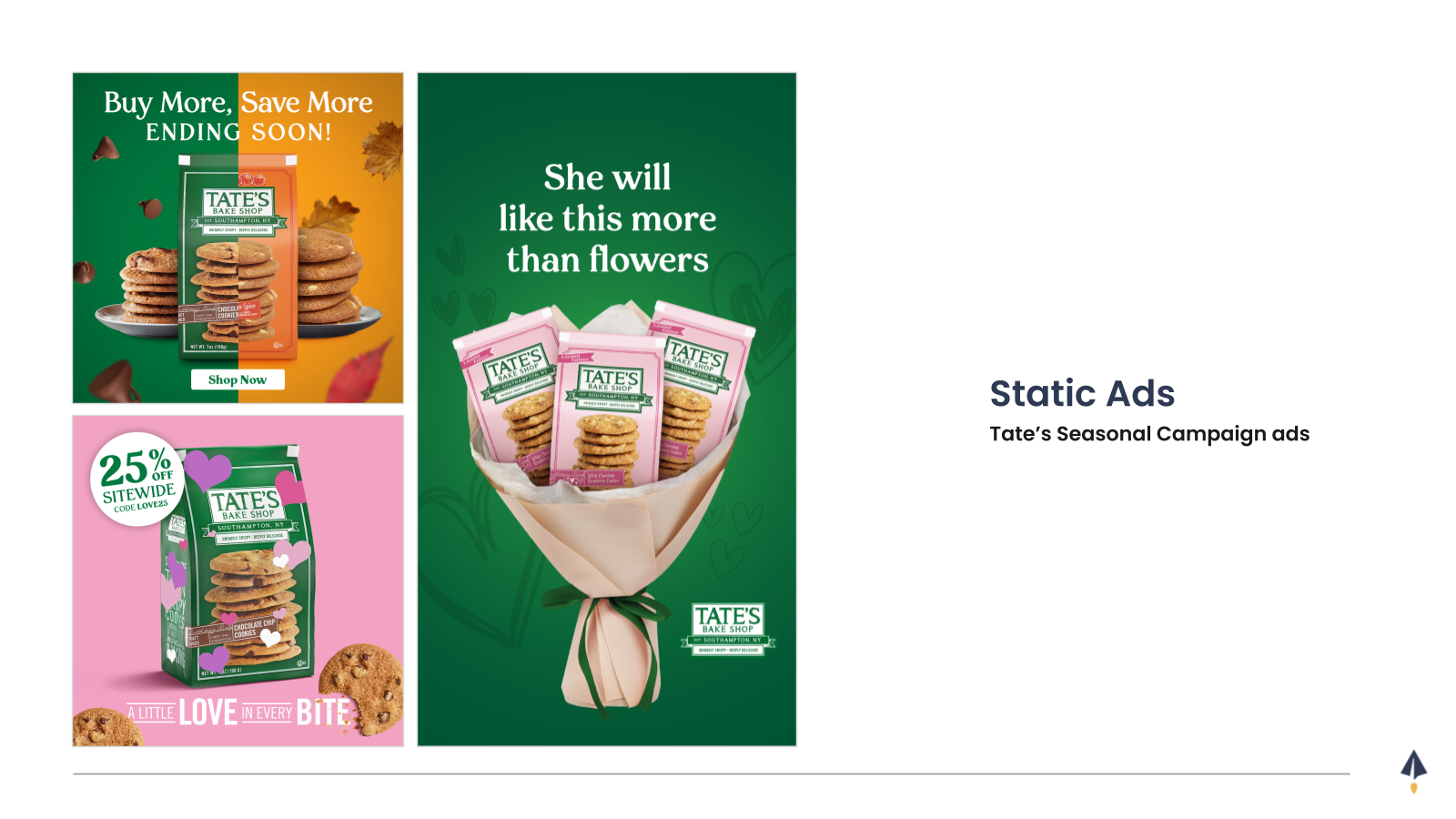 Tate's seasonal campaign