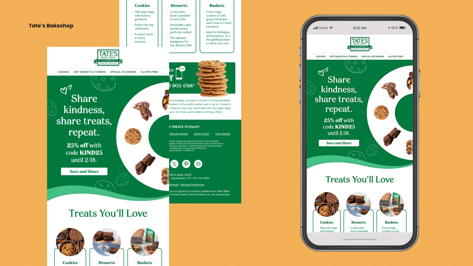 Banner and popup design